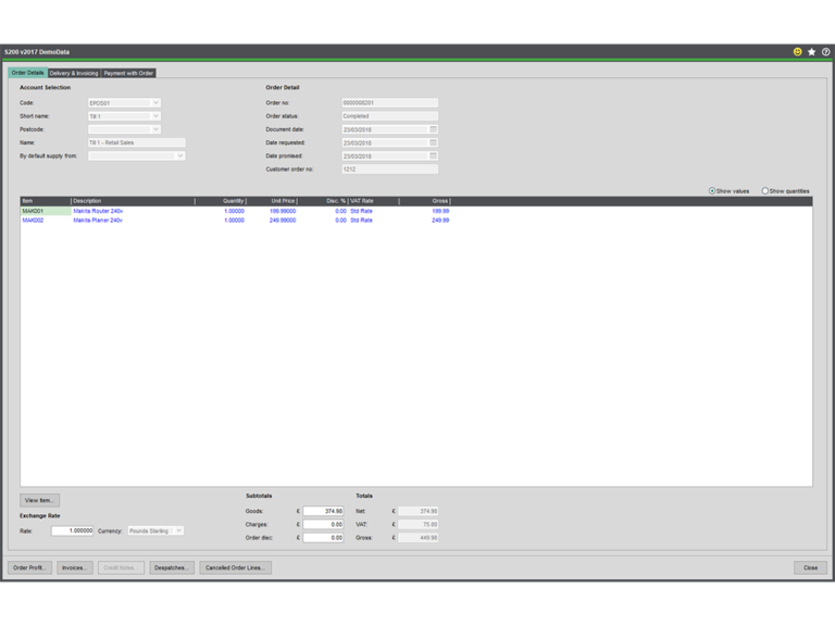 Sage 200 Accounts Integration Sage 200 POS Integration